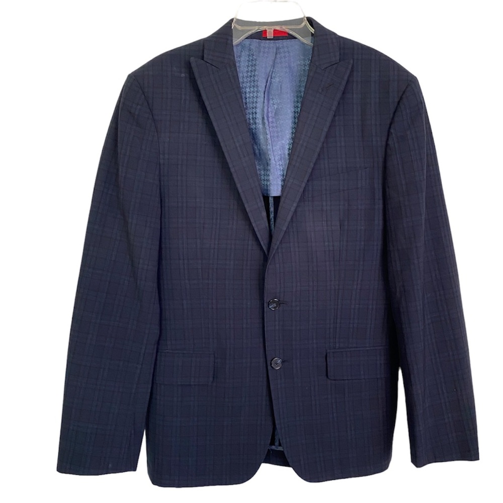 John Varvatos Men's Blazer Sport Coat Two Button Wool Blend Jacket 38R